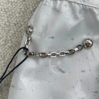 Louis Vuitton LV Men Monogram Marble Windbreaker 100% Polyamide Blue Regular Fit (10)