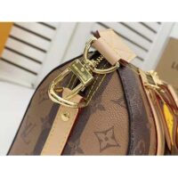 Louis Vuitton LV Unisex City Keepall Bag Monogram Stripes Brown Coated Canvas (1)