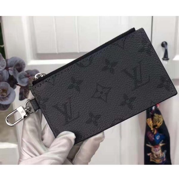 Louis Vuitton LV Unisex Gaston Wearable Wallet Monogram Eclipse Reverse Coated Canvas (12)