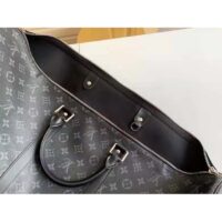 Louis Vuitton LV Unisex Keepall Bandoulière 55 Travel Bag Coated Canvas Cowhide (11)