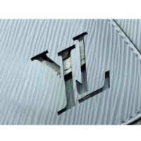 Louis Vuitton LV Unisex Marelle Handbag Blue Epi Grained Cowhide Leather Canvas (10)