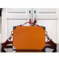 Louis Vuitton LV Unisex NBA Handle Soft Trunk No. 7 Saffron Cowhide Calf (10)