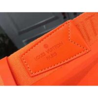 Louis Vuitton LV Unisex New Sling Aerogram Slingbag Orange Aerogram Cowhide Leather (9)