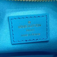 Louis Vuitton LV Women Loop Ecru Blue Since 1854 Jacquard Textile Cowhide Leather (1)