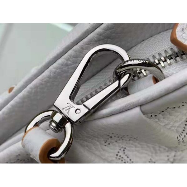 Louis Vuitton LV Women Scala Mini Pouch Gris Souris Mahina Perforated Calf Leather (6)