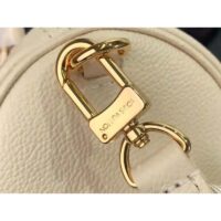 Louis Vuitton Women Papillon BB Bag Crème Beige Embossed Supple Grained Cowhide (4)