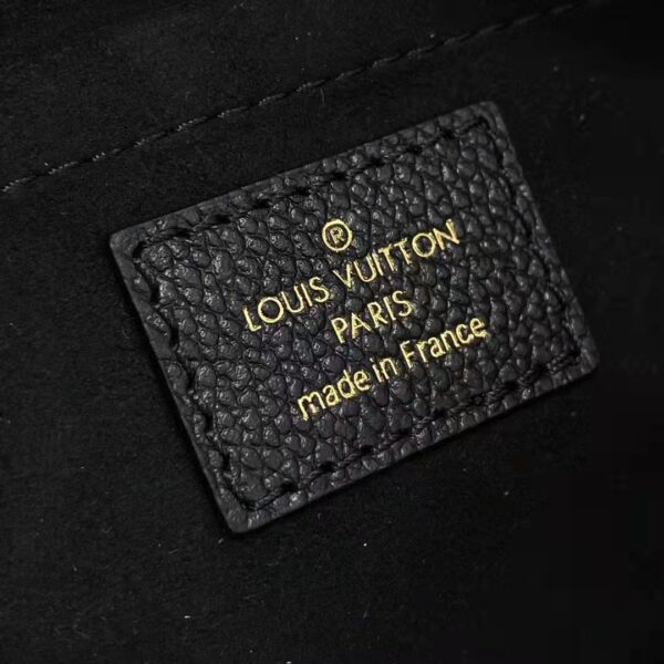 Louis Vuitton Women Papillon BB Black Beige Embossed Supple Grained Cowhide Leather (11)