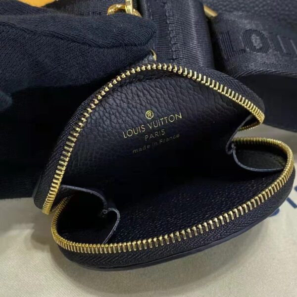 Louis Vuitton Women Papillon BB Black Beige Embossed Supple Grained Cowhide Leather (15)
