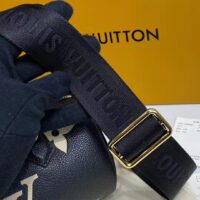 Louis Vuitton Women Papillon BB Black Beige Embossed Supple Grained Cowhide Leather (9)