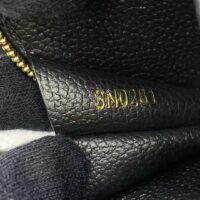 Louis Vuitton Women Papillon BB Black Beige Embossed Supple Grained Cowhide Leather (9)