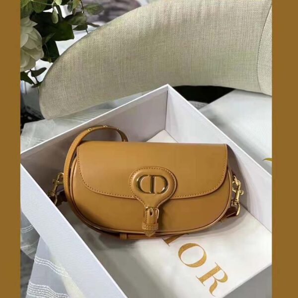 Dior Women CD Dior Bobby East-West Bag Amber Box Calfskin (7)