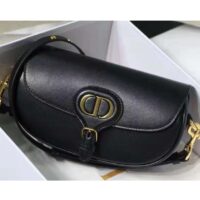 Dior Women CD Dior Bobby East-West Bag Black Box Calfskin (4)