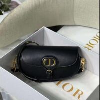 Dior Women CD Dior Bobby East-West Bag Black Box Calfskin (4)