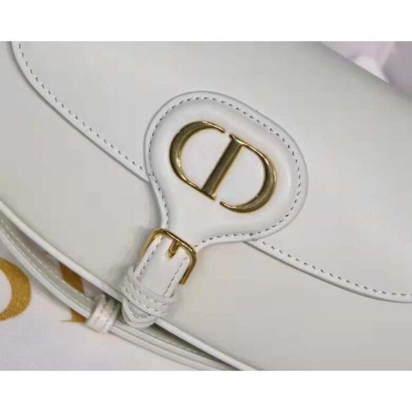 Dior Women CD Dior Bobby East-West Bag Latte Box Calfskin (10)