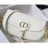 Dior Women CD Dior Bobby East-West Bag Latte Box Calfskin (5)
