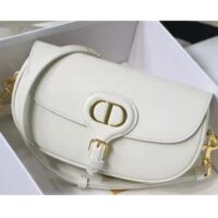 Dior Women CD Dior Bobby East-West Bag Latte Box Calfskin (5)