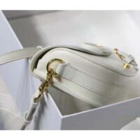 Dior Women CD Dior Bobby East-West Bag Latte Box Calfskin (5)