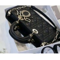 Dior Women CD Lady D-Joy Bag Black Cannage Lambskin (1)