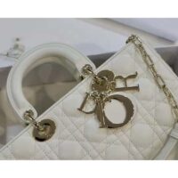 Dior Women CD Lady D-Joy Bag Latte Cannage Lambskin (18)