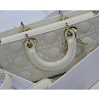 Dior Women CD Lady D-Joy Bag Latte Cannage Lambskin (18)