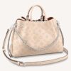 Louis Vuitton LV Women Bella Tote Crème Beige Mahina Perforated Calfskin Calf