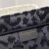 Dior Women Book Tote Gray Mizza Embroidery (1)