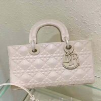 Dior Women Lady D-Joy Bag Latte Cannage Calfskin with Diamond Motif (1)