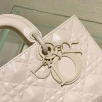 Dior Women Lady D-Joy Bag Latte Cannage Calfskin with Diamond Motif (1)