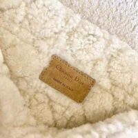 Dior Women Large 30 Montaigne Soft Bag Camel-Colored Shearling (1)