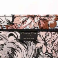 Dior Women Large Dior Book Tote Multicolor La Force Embroidery (1)