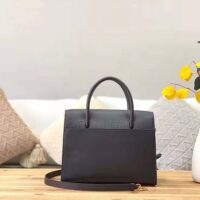 Dior Women Large ST Honoré Tote Black Grained Calfskin (1)