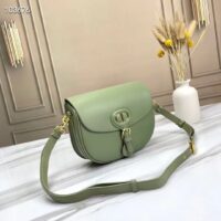 Dior Women Medium Dior Bobby Bag Cedar Green Box Calfskin Flap Closure (10)