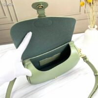 Dior Women Medium Dior Bobby Bag Cedar Green Box Calfskin Flap Closure (10)