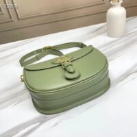 Dior Women Medium Dior Bobby Bag Cedar Green Box Calfskin Flap Closure (10)
