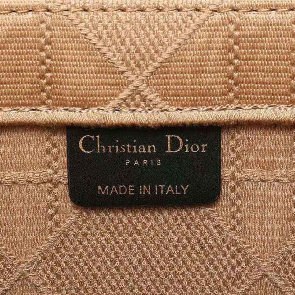 Dior Women Medium Dior Book Tote Natural Cannage Raffia (9)