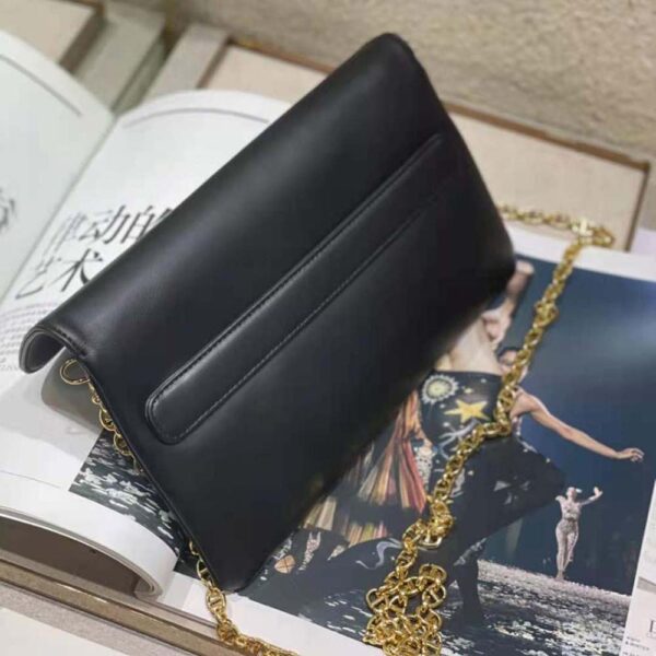 Dior Women Medium Diordouble Bag Smooth Calfskin-black (5)