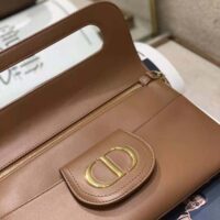Dior Women Medium Diordouble Bag Smooth Calfskin-brown (1)