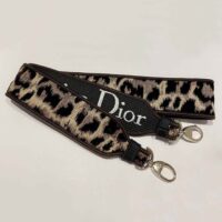 Dior Women Medium Lady D-lite Bag Beige Multicolor Mizza Embroidered Velvet (1)