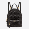 Dior Women Mini Dior Backpack Black Cannage Lambskin