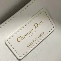 Dior Women Mini Dioramour Dior Backpack Latte Cannage Lambskin with Heart Motif (1)