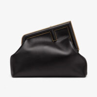 Fendi Women First Medium Nappa Leather Bag-Black (10)