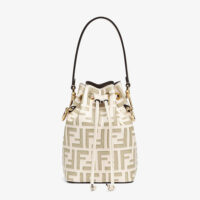 Fendi Women Mon Tresor Beige Leather Mini-Bag (1)