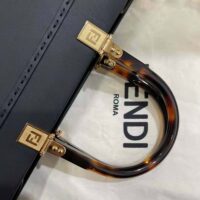 Fendi Women Sunshine Medium Leather Shopper-black (1)