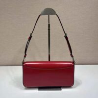 Prada Women Brushed Leather Prada Femme Bag-Red (1)