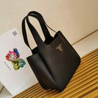 Prada Women Calf Leather Handbag-black (1)