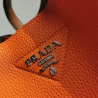 Prada Women Calf Leather Handbag-orange (1)