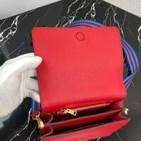 Prada Women Calf Leather Shoulder Bag-red (1)