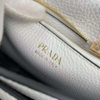 Prada Women Calf Leather Shoulder Bag-white (1)