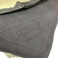 Prada Women Canvas Prada Triangle Bag-Black (1)