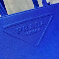 Prada Women Drill Tote Handles Bag-Blue (1)